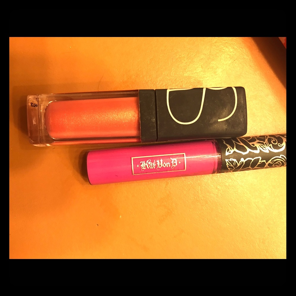 NARS and Kay von d lip colors